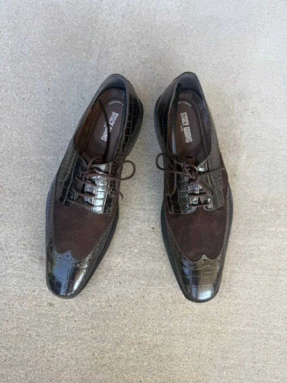 Stacy adams arturo shoes new in box 9.5 wide